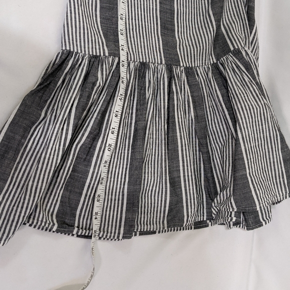 Nordstrom BP Halter Peplum Ruffle Hem Top XS - Picture 6 of 7